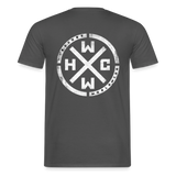 HCWW Official Logo BACK Print T-Shirt - charcoal grey