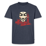 Guy Fawkes - T-Shirt - heather denim