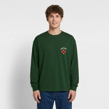 Hardcore Worldwide XBR Oversized Long Sleeve T-Shirt - bottle green
