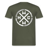 HCWW Official Logo BACK Print T-Shirt - military green