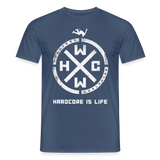 HARDCORE IS LIFE Official Men's T-Shirt 2026 - dark denim