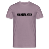 Highnachten Men's T-Shirt - purple-grey 