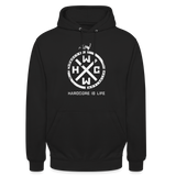 HCWW - HARDCORE IS LIFE 2025 - Hoodie - black