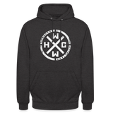 HCWW HARDCORE WORLDWIDE-Official Hoodie - charcoal grey