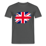UK Flag T-Shirt - charcoal grey