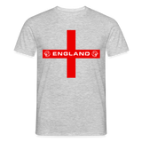 England Flag Unisex T-Shirt - heather grey