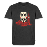 Guy Fawkes - T-Shirt - heather anthracite