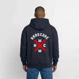 Hardcore WorldWide XBR Oversized Heavy Zip Hoodie - navy