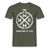HARDCORE IS LIFE Official Men's T-Shirt 2026 - military green