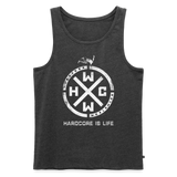 HCWW IS LIFE OFFICIAL Tank - heather anthracite