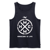 HARDCORE IS LIFE OFFICIAL Tank - navy