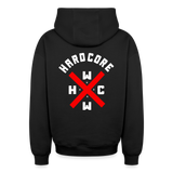 Hardcore WorldWide XBR Oversized Heavy Zip Hoodie - black
