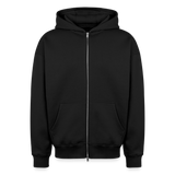 Hardcore WorldWide Official Oversized Heavy Zip Hoodie 2027 - black
