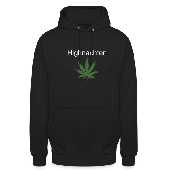 Highnachten Unisex Hoodie - black