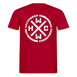 HCWW Official Logo BACK Print T-Shirt - red