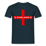 England Flag Unisex T-Shirt - navy