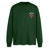 Hardcore Worldwide XBR Oversized Long Sleeve T-Shirt - bottle green