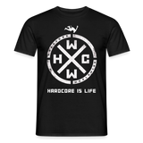HARDCORE IS LIFE Official Men's T-Shirt 2026 - black