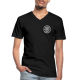 HCWW Official Men's V-Neck T-Shirt - black