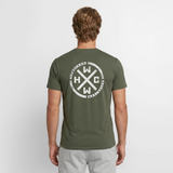 HCWW Official Logo BACK Print T-Shirt - military green