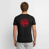 ORIGINAL PUNK - BACK Print T-Shirt - black