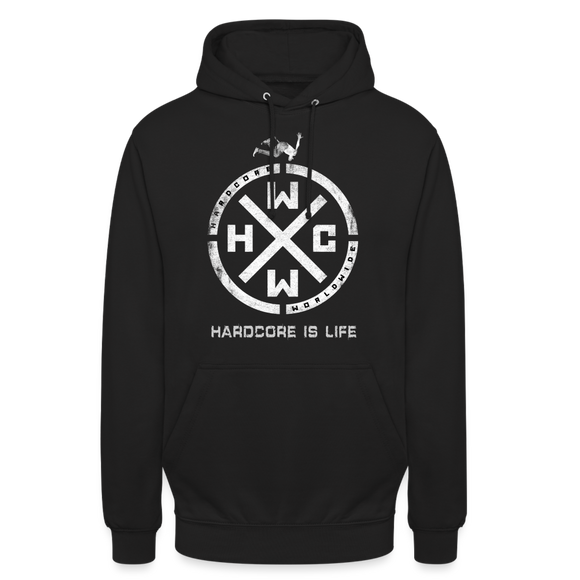 HCWW - HARDCORE IS LIFE 2025 Official - Hoodie - black