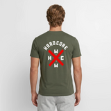 Hardcore Worldwide XBR 2 Side Official T-Shirt - military green