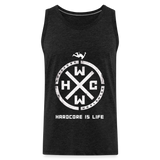 HARDCORE IS LIFE OFFICIAL Tank - charcoal grey