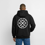 Hardcore WorldWide Official Oversized Heavy Zip Hoodie 2027 - black
