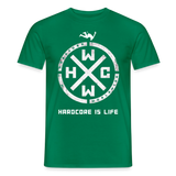 HARDCORE IS LIFE Official Men's T-Shirt 2026 - kelly green
