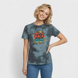 Take Me Back to the 60s Tie-Dye T-Shirt - Black/Blue