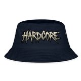 Hardcore Bucket Hat - navy