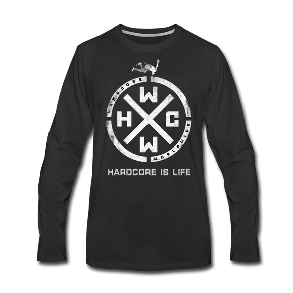 HARDCORE IS LIFE  Long sleeve Shirt -  SIZE LARGE - OS5 EU ONLY