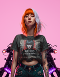 Passion NOT Fashion. Women’s T-Shirt with rolled up sleeves