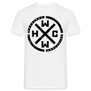 HCWW HARDCORE WORLDWIDE T Shirt - Official  EU - white /  SIZE Small - OS2 EU ONLY