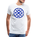 HCWW Blue Logo Men’s T-Shirt - white