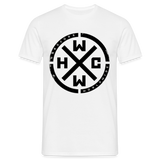 HCWW Black Logo Men's T-Shirt - white