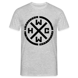 HCWW Black Logo Men's T-Shirt - heather grey