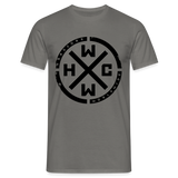 HCWW Black Logo Men's T-Shirt - graphite grey