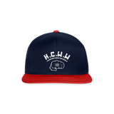 HCWW More than Music Snapback Cap - navy/red