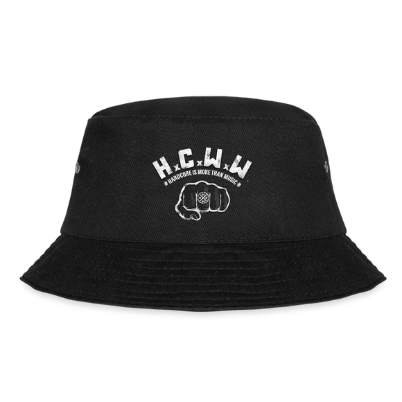 Hardcore is more than Music - Bucket Hat - black