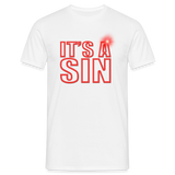 IT'S A SIN - THE 80'S REVISITED -Unisex T-Shirt - white