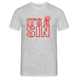 IT'S A SIN - THE 80'S REVISITED -Unisex T-Shirt - heather grey