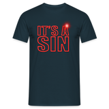 IT'S A SIN - THE 80'S REVISITED -Unisex T-Shirt - navy