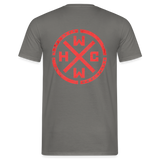 HCWW - 2 Side Red Logo T-Shirt - graphite grey