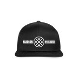 Hardcore Worldwide Official Snapback Cap 2024 - black/black