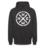 HCWW HARDCORE WORLDWIDE-Official Hoodie - All Sizes+ - charcoal grey