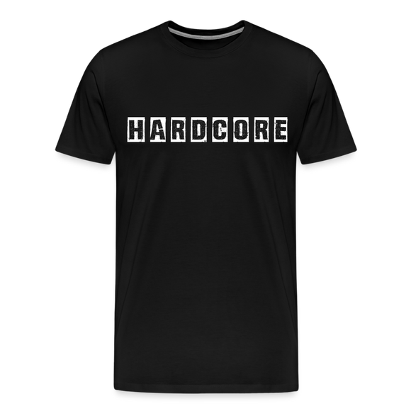 Hardcore Men’s Premium T-Shirt - black