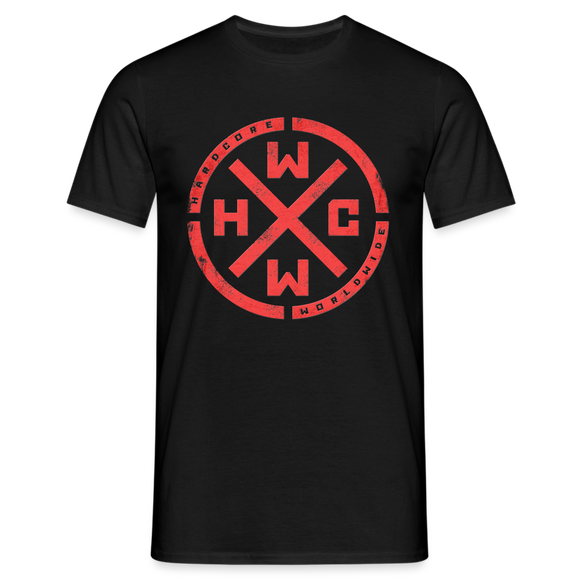 HCWW - Official Blood Red T-Shirt - black