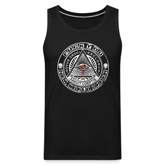 FU NWO Official Tank Top #funwo - black